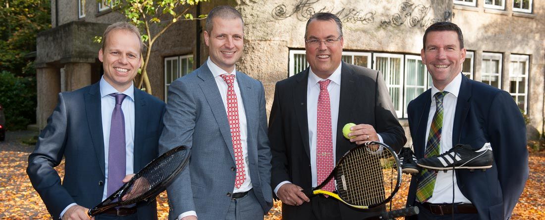 De directie van Maatschap Remmerswaal: Michel van Hattum, Martijn Heijmans, Peter Vergeer RB en Edwin Verhoogt